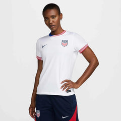 USA 2024-25 Women's Stadium Home Soccer Jersey