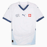 Switzerland 2024-25 Stadium Away Soccer Jersey