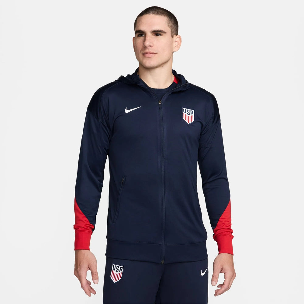 USA 2024-25 Men's Strike Hoodie Track Jacket