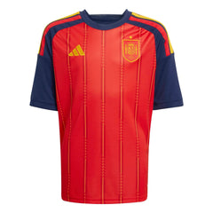 Spain 2026 Youth Stadium Home Soccer Jersey