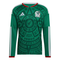 Mexico 2026 Men's Stadium Home Long-Sleeve Soccer Jersey