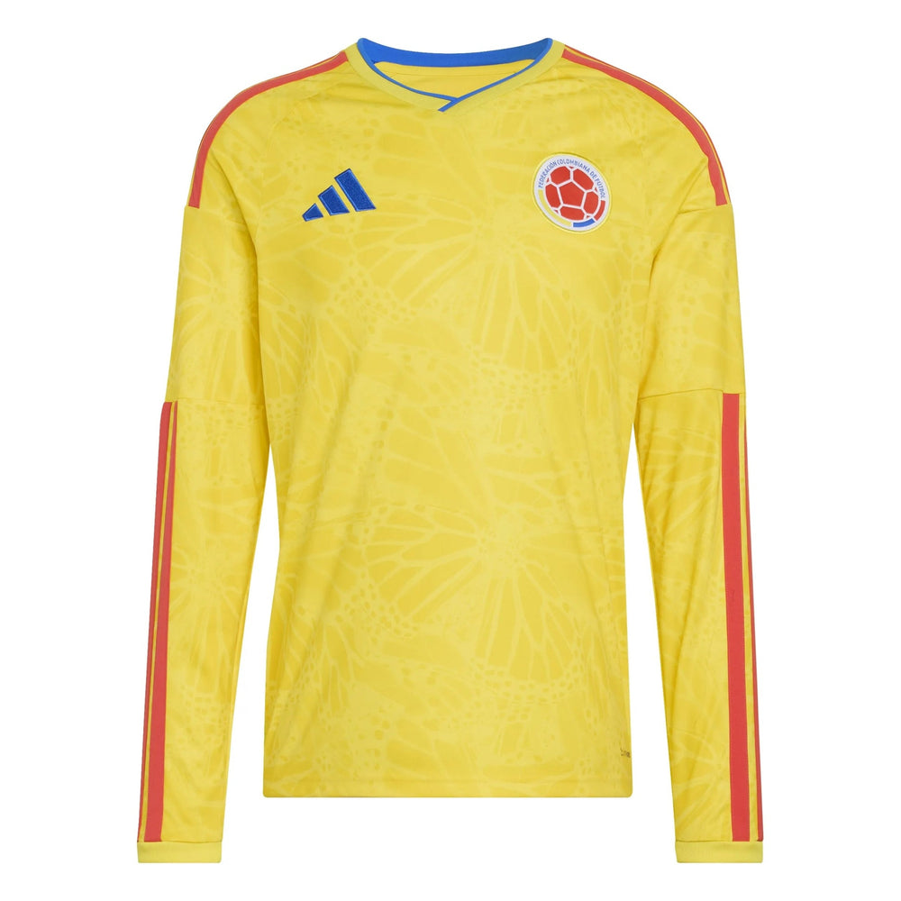 Colombia 2026 Men's Stadium Home Long-Sleeve Soccer Jersey