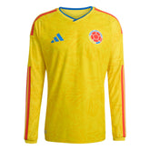 Colombia 2026 Men's Authentic Home Long-Sleeve Soccer Jersey