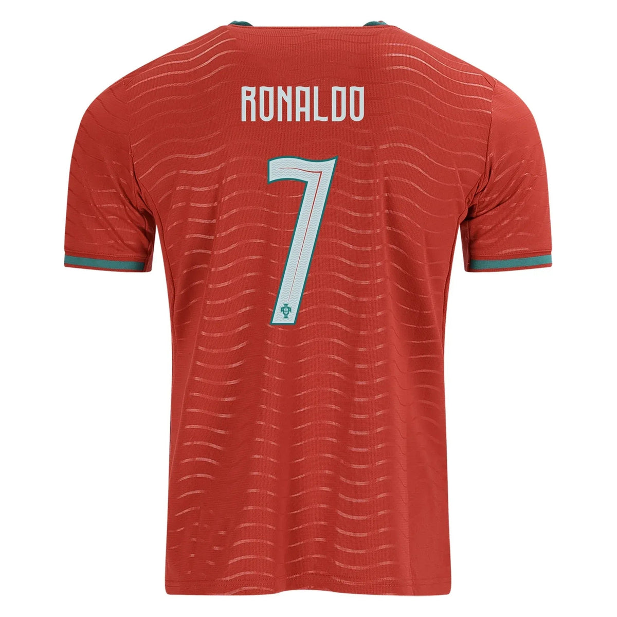 2026 Portugal Youth Stadium Home Soccer Jersey Club Red-Green Lagoon