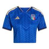 Italy 2026 Women's Stadium Home Cropped Soccer Jersey