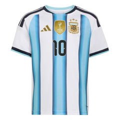 Argentina 2026 Youth Stadium Home Messi #10 Soccer Jersey