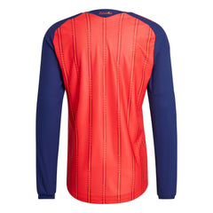 Spain 2026 Men's Authentic Home Long-Sleeve Soccer Jersey