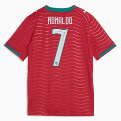 Portugal 2026 Youth Stadium Home Ronaldo #7 Soccer Jersey