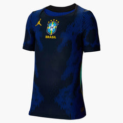 Brazil 2026-27 Youth Authentic Away Soccer Jersey