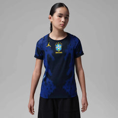 Brazil 2026-27 Youth Authentic Away Soccer Jersey