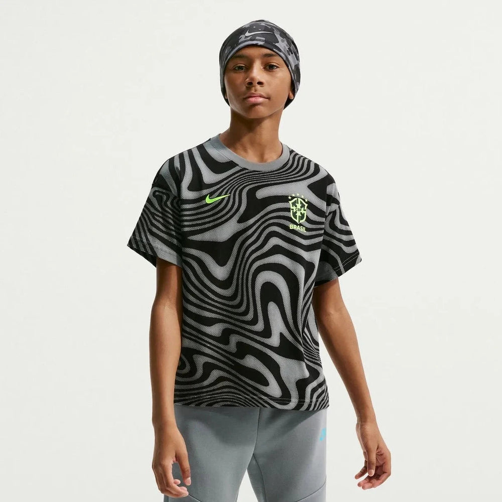 Brazil 2026-27 Youth All Over Print Tee