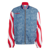 USA Men's Denim Graphic Track Top