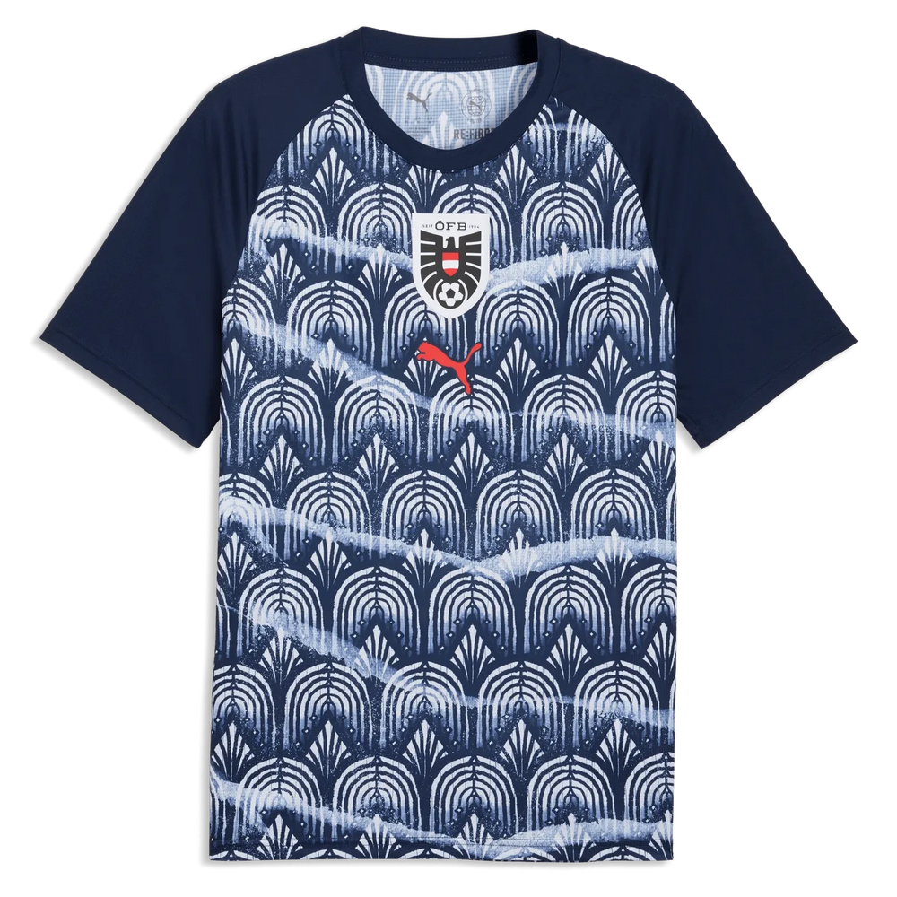 Austria 2026-27 Men's Pre-Match Soccer Jersey