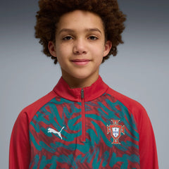 Portugal 2026-27 Youth 1/4 Zip Pre-Match Top