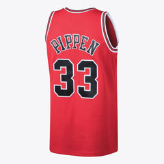 Red - Mens Chicago Bulls Scottie Pippen 1997 Hardwood Classics Road Swingman Jersey sale | NBA