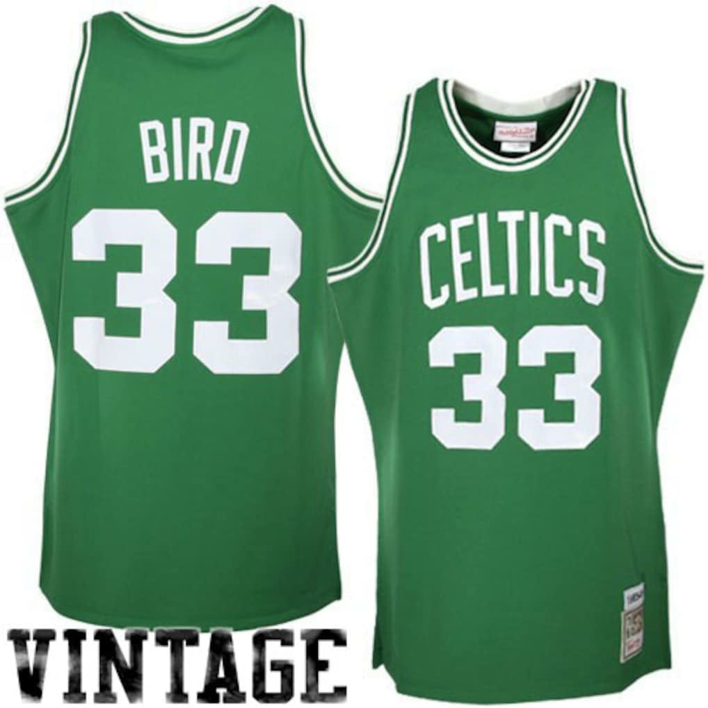 Kelly Green Larry Bird Boston Celtics 1985/86 Hardwood Classics Authentic Jersey | NBA