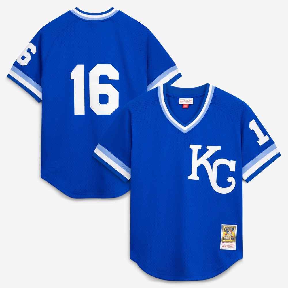 Bo Jackson Kansas City Royals Mitchell & Ness Authentic Batting Practice Jersey - MLB Jerseys