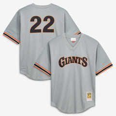 Will Clark San Francisco Giants Mitchell & Ness Authentic Batting Practice Jersey - MLB Jerseys