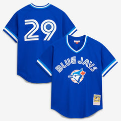 Joe Carter Toronto Blue Jays Mitchell & Ness Authentic Batting Practice Jersey - MLB Jerseys
