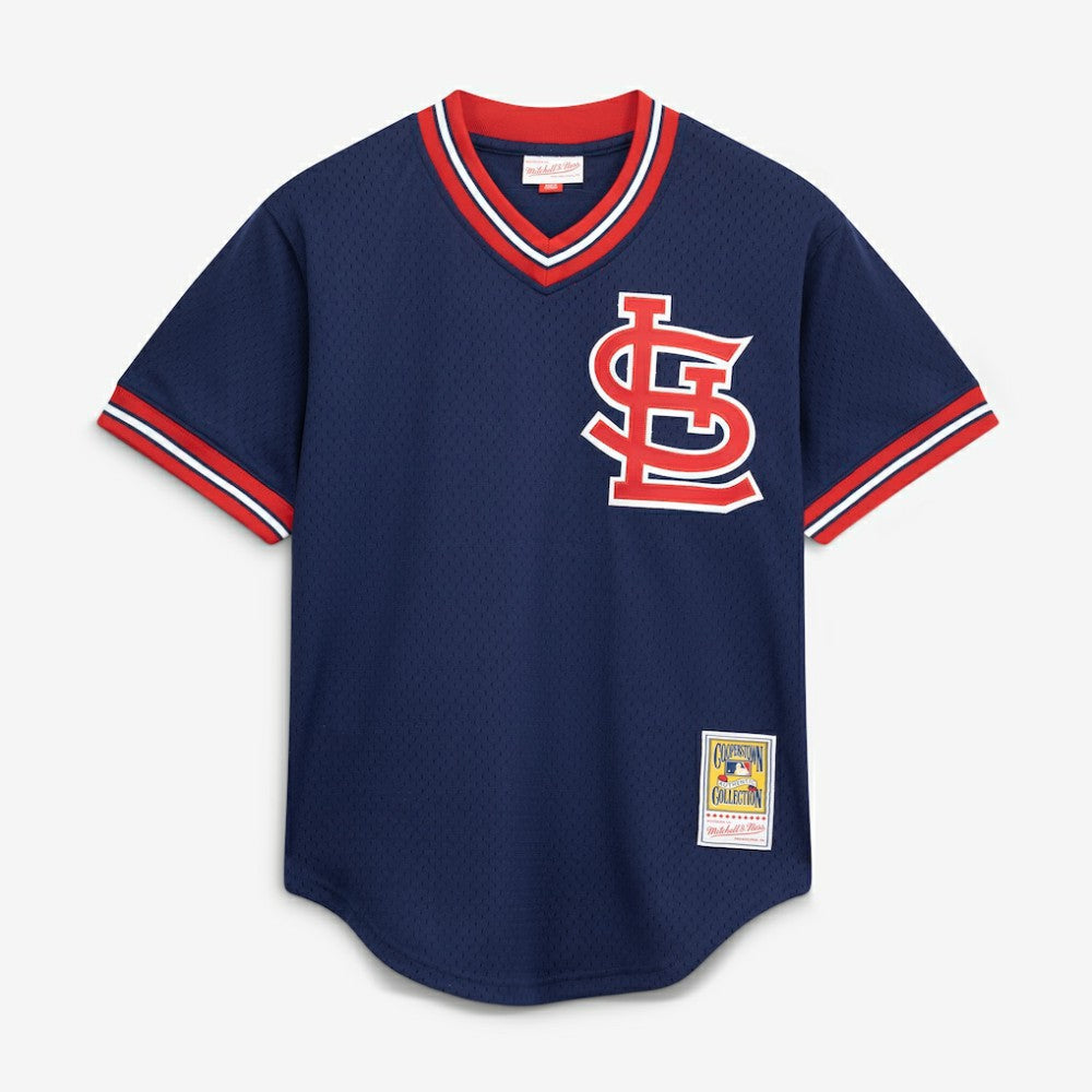 Ozzie Smith St. Louis Cardinals Mitchell & Ness Authentic Batting Practice Jersey - MLB Jerseys