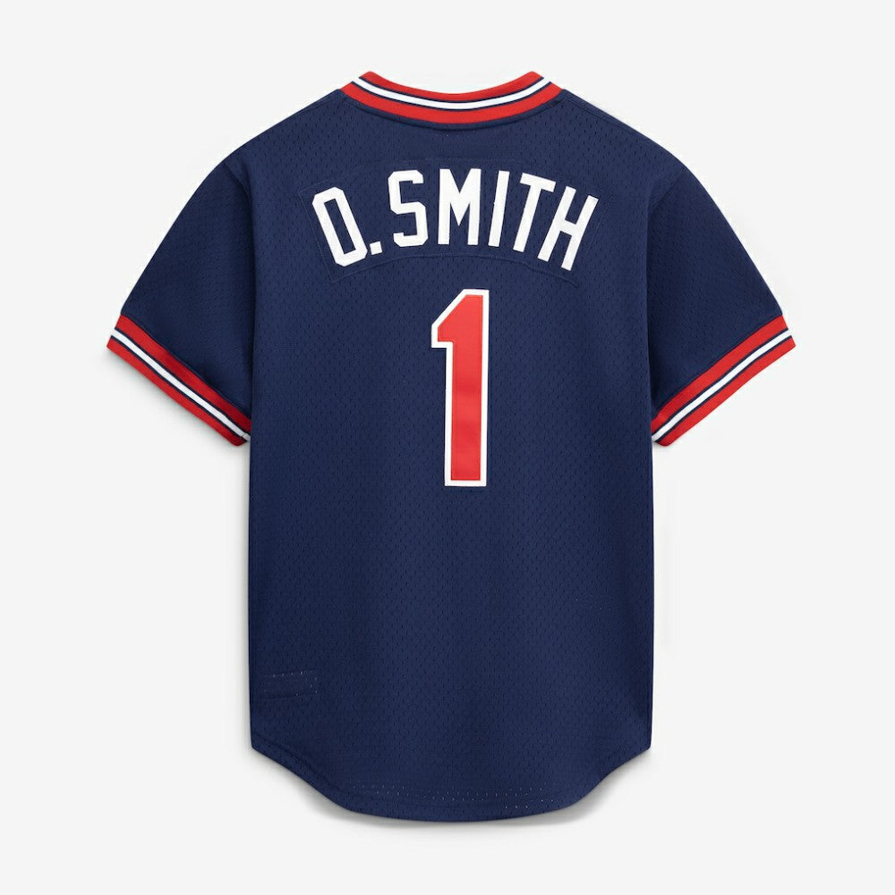 Ozzie Smith St. Louis Cardinals Mitchell & Ness Authentic Batting Practice Jersey - MLB Jerseys