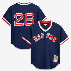 Wade Boggs Boston Red Sox Mitchell & Ness Authentic Batting Practice Jersey - MLB Jerseys