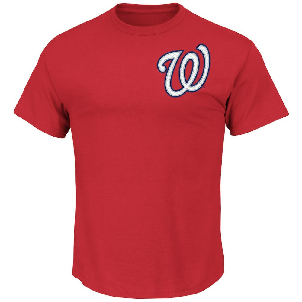 Washington Nationals Majestic New Wordmark T-Shirt - MLB T-shirts