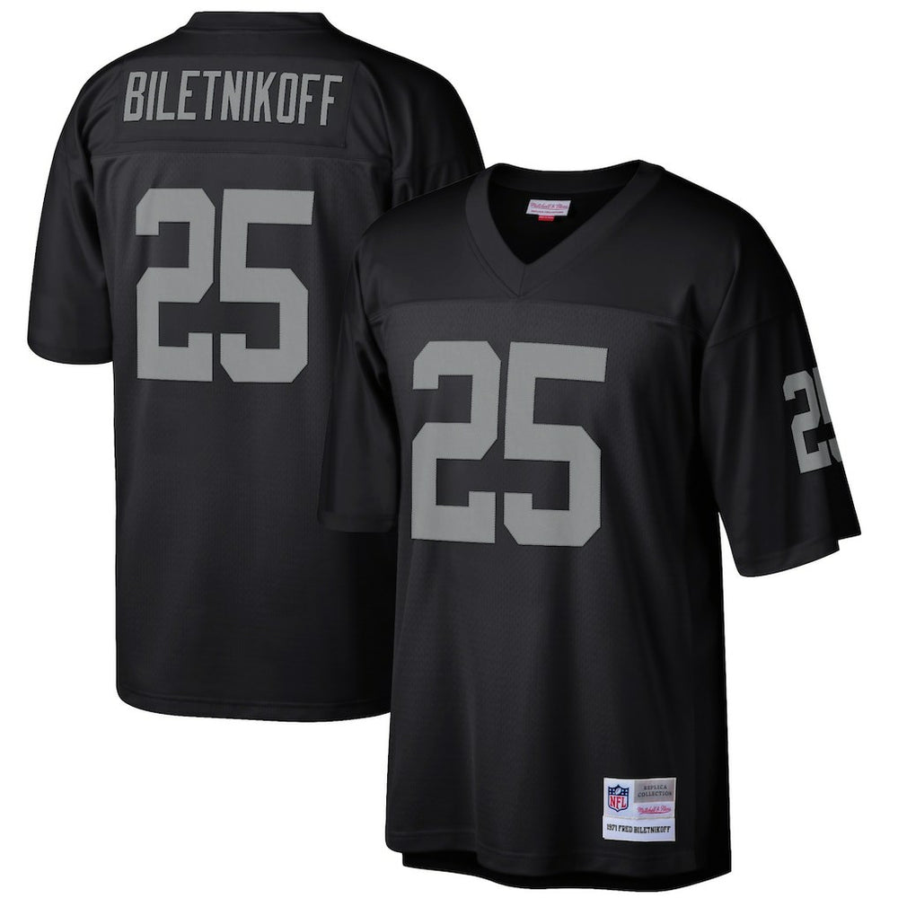 Las Vegas Raiders Fred Biletnikoff  Retired Player Legacy Replica Jersey | NFL Outlet