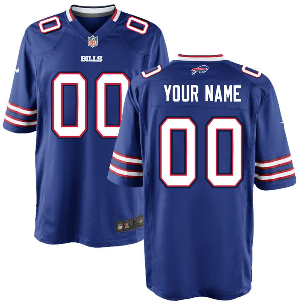 Buffalo Bills Youth Custom Game Jersey | NFL Discount