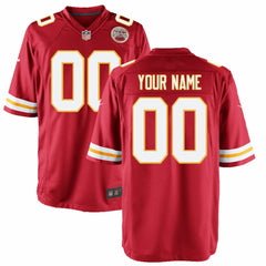 Kansas City Chiefs Youth Custom Game Jersey | NFL New