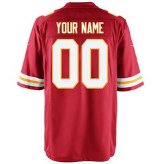 Kansas City Chiefs Youth Custom Game Jersey | NFL New