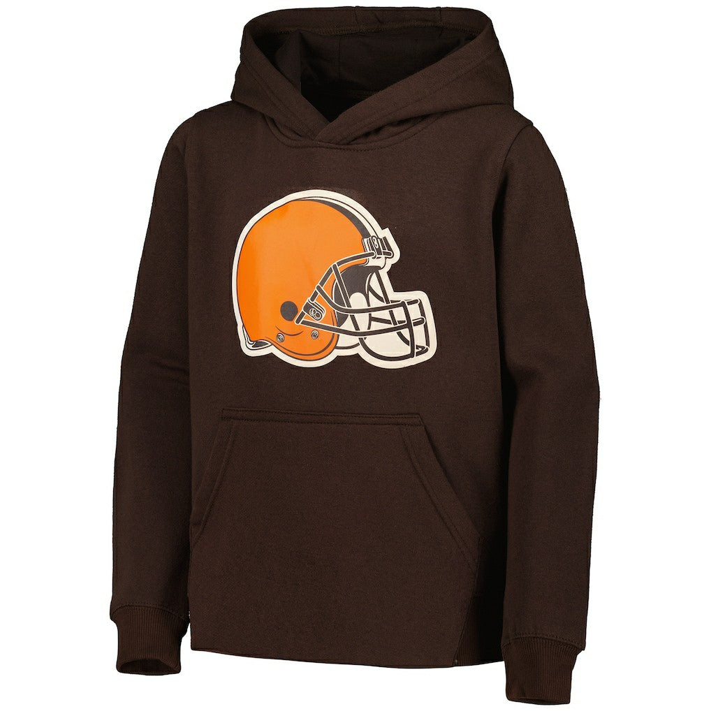 Cleveland Browns Youth Team Logo Pullover Hoodie | NFL US