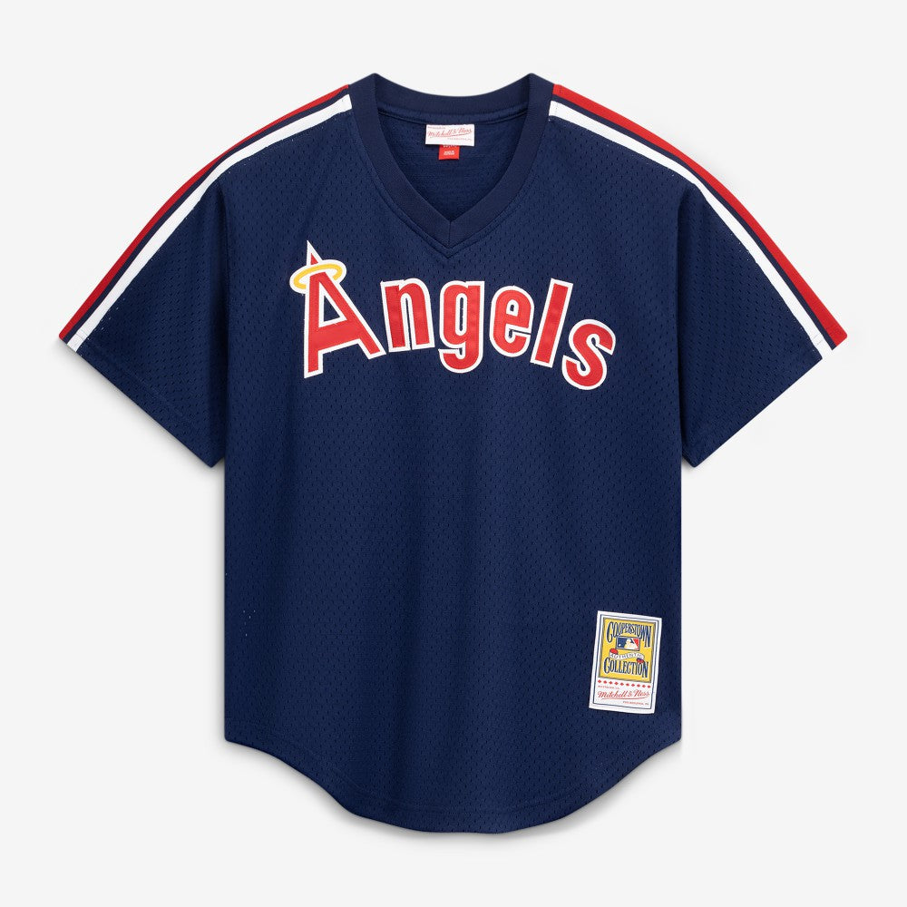 Reggie Jackson California Angels Mitchell & Ness Authentic Batting Practice Jersey - MLB Jerseys