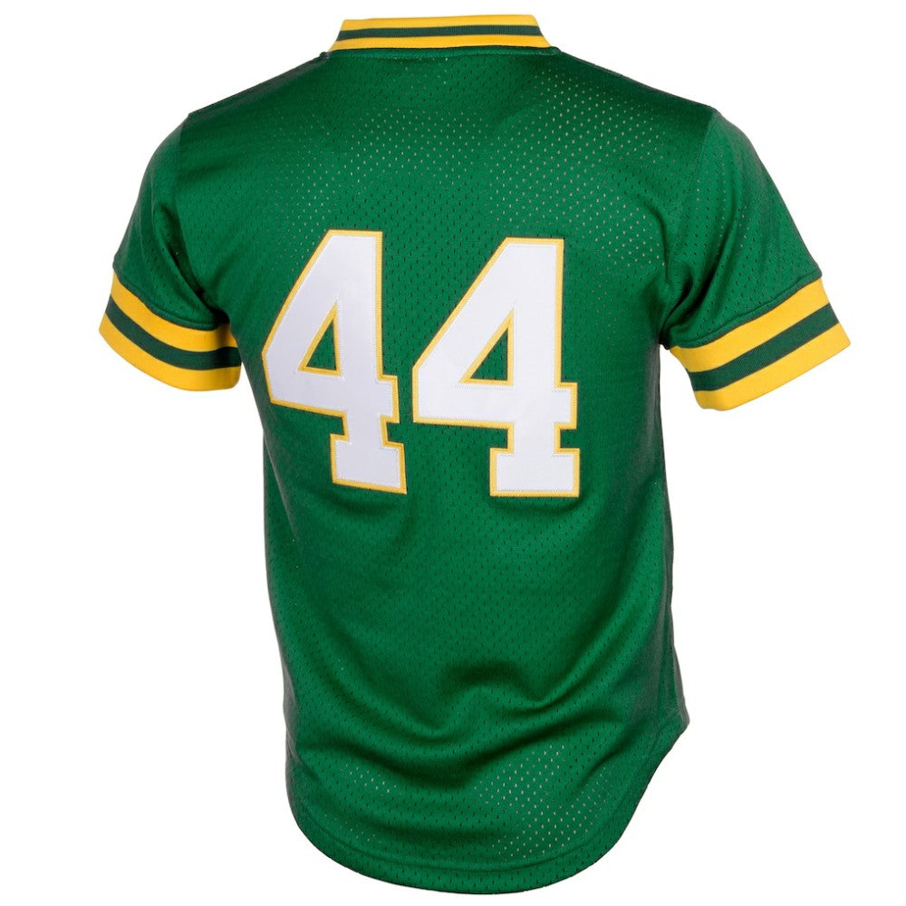 Reggie Jackson Athletics Mitchell & Ness Authentic Batting Practice Jersey - MLB Jerseys