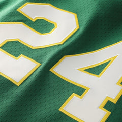 Rickey Henderson Athletics Mitchell & Ness Authentic Batting Practice Jersey - MLB Jerseys