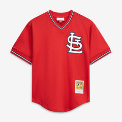 Ozzie Smith St. Louis Cardinals Mitchell & Ness Authentic Batting Practice Jersey - MLB Jerseys