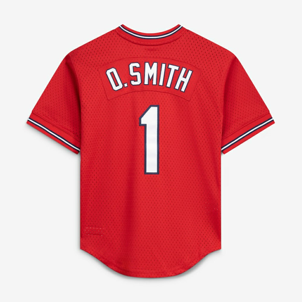 Ozzie Smith St. Louis Cardinals Mitchell & Ness Authentic Batting Practice Jersey - MLB Jerseys