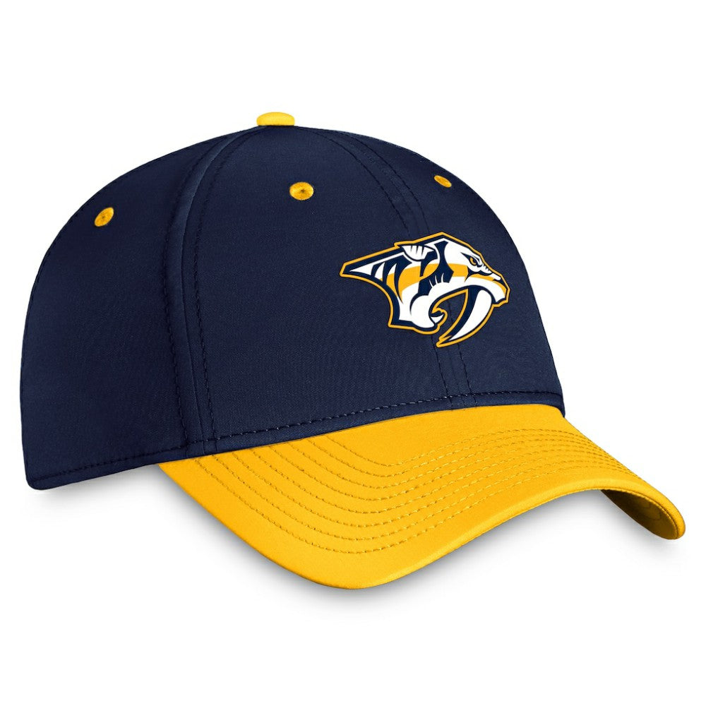 Nashville Predators Fanatics Authentic Pro Rink Two-Tone Flex Hat – Navy/Gold -  NHL Hats