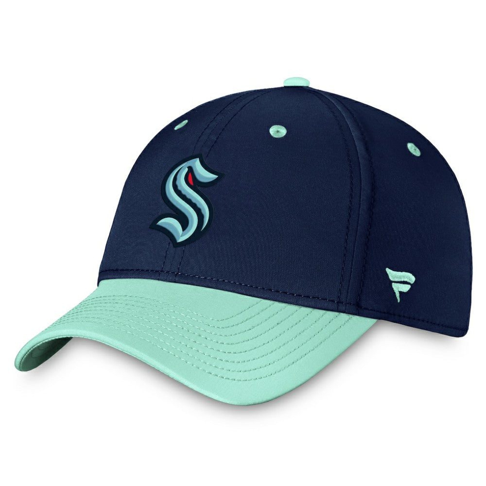 Seattle Kraken Fanatics Authentic Pro Rink Two-Tone Flex Hat – Deep Sea Blue/Light Blue -  NHL Hats