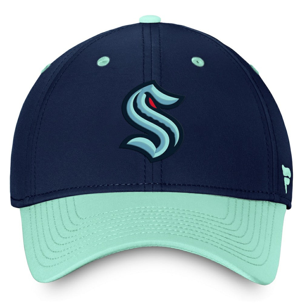 Seattle Kraken Fanatics Authentic Pro Rink Two-Tone Flex Hat – Deep Sea Blue/Light Blue -  NHL Hats