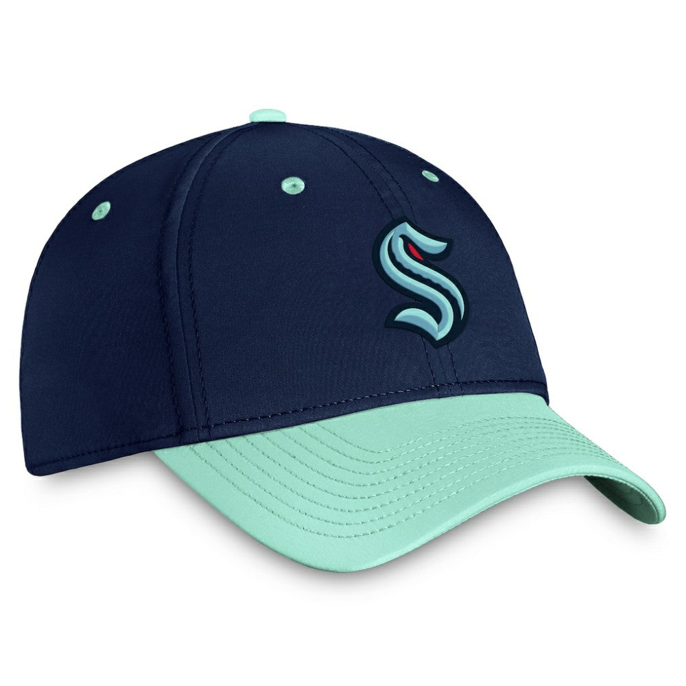 Seattle Kraken Fanatics Authentic Pro Rink Two-Tone Flex Hat – Deep Sea Blue/Light Blue -  NHL Hats