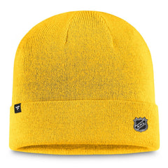 Nashville Predators Fanatics Authentic Pro Cuffed Knit Hat – Gold -  NHL Hats