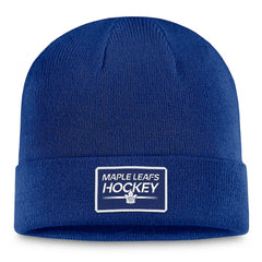Toronto Maple Leafs Fanatics Authentic Pro Cuffed Knit Hat – Blue -  NHL Hats