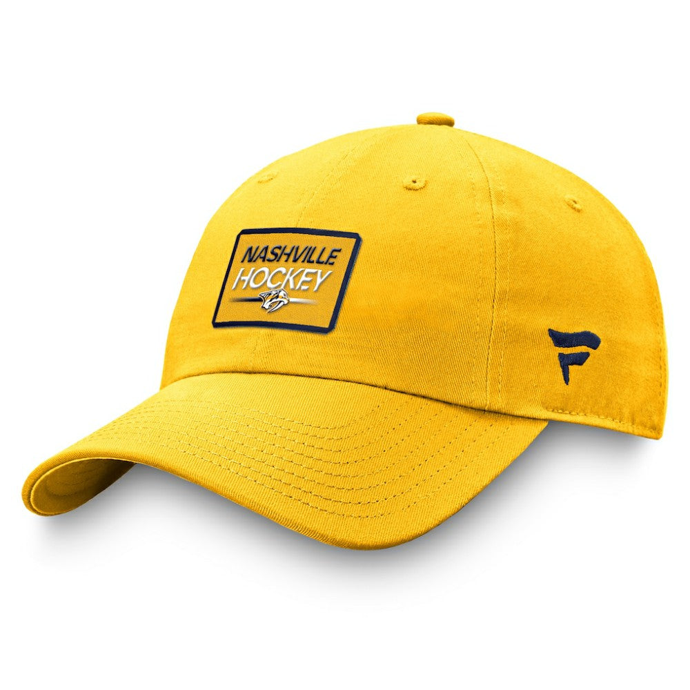 Nashville Predators Fanatics Authentic Pro Prime Adjustable Hat – Gold -  NHL Hats