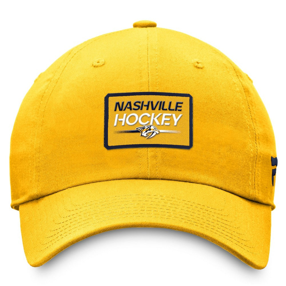 Nashville Predators Fanatics Authentic Pro Prime Adjustable Hat – Gold -  NHL Hats
