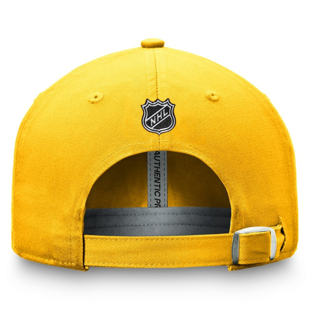 Nashville Predators Fanatics Authentic Pro Prime Adjustable Hat – Gold -  NHL Hats