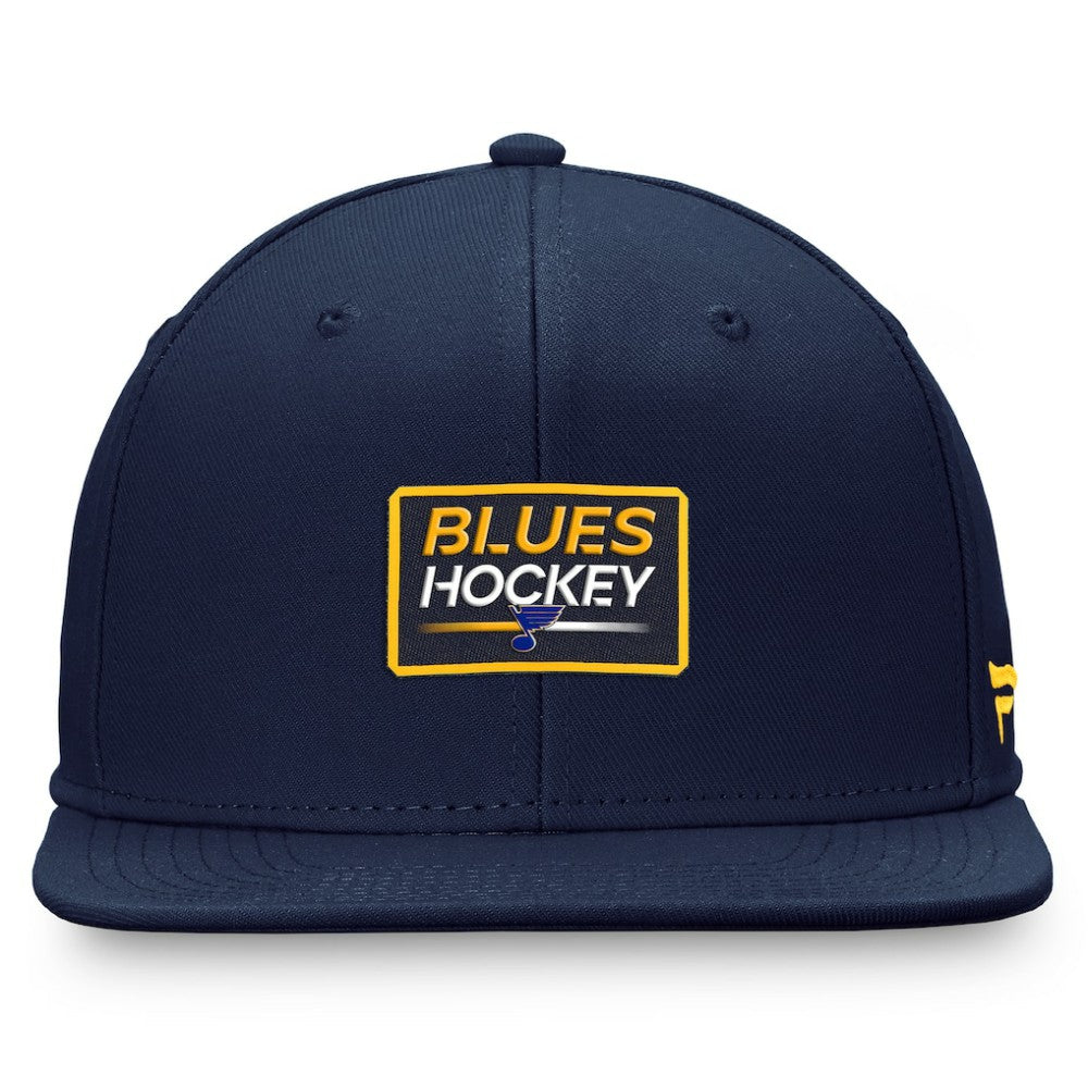 St. Louis Blues Fanatics Authentic Pro Prime Snapback Hat – Navy -  NHL Hats