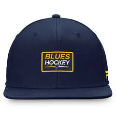 St. Louis Blues Fanatics Authentic Pro Prime Snapback Hat – Navy -  NHL Hats