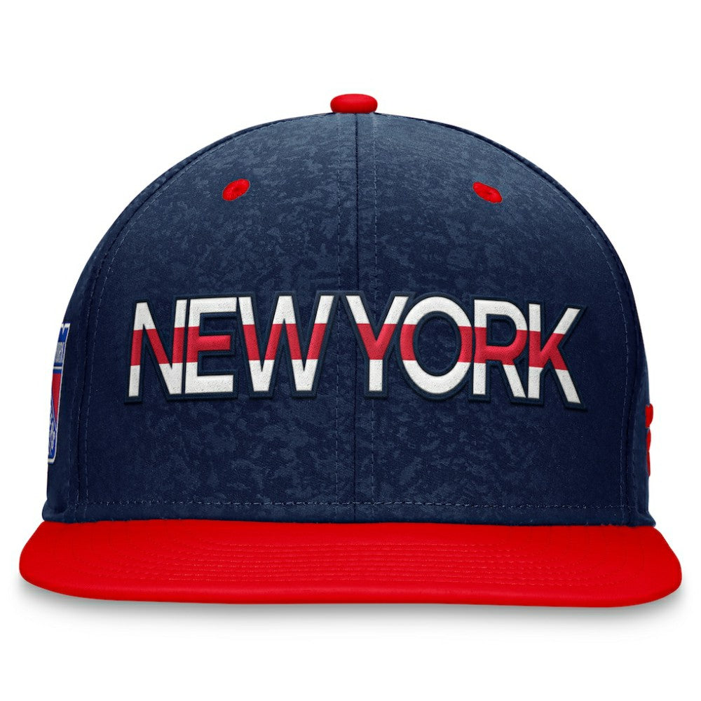 New York Rangers Fanatics Authentic Pro Rink Two-Tone Snapback Hat – Navy/ Red -  NHL Hats