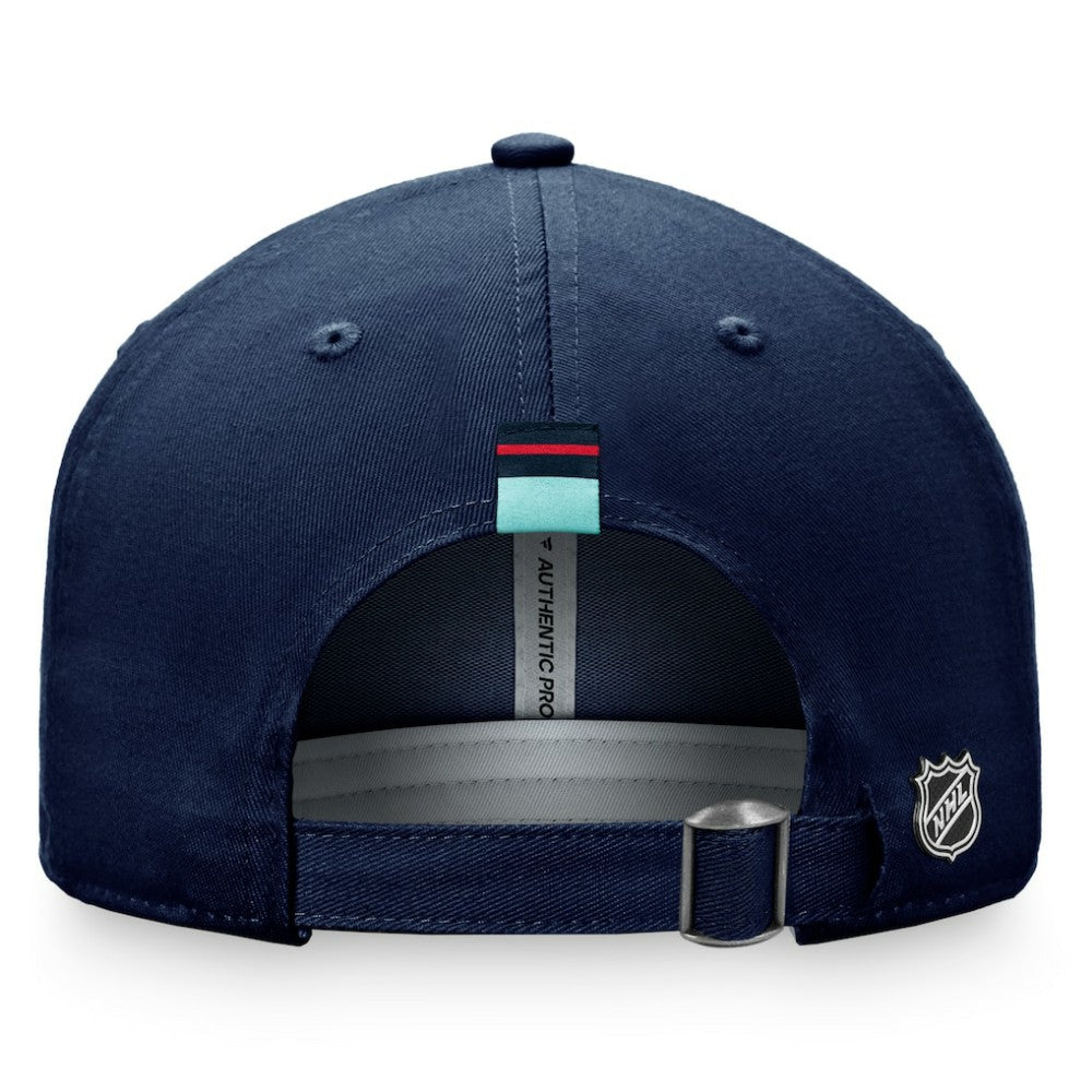 Seattle Kraken Fanatics Women's Authentic Pro Rink Adjustable Hat -  NHL Hats
